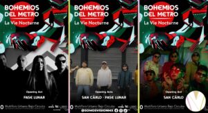 Bohemios del metro en Bajo circuito el 19 de octubre