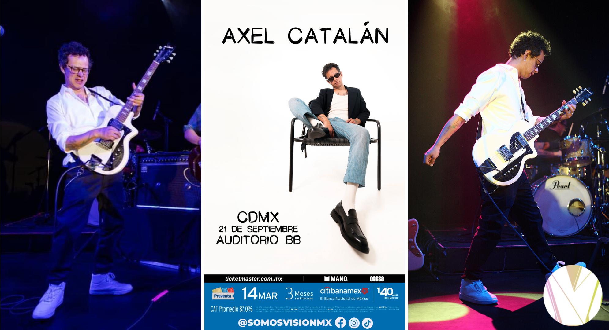 Axel Catalán en el Auditorio BB 